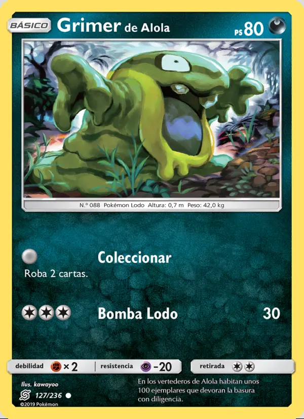 Image of the card Grimer de Alola