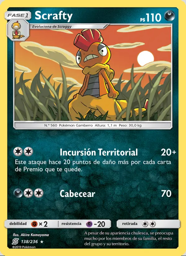 Image of the card Scrafty