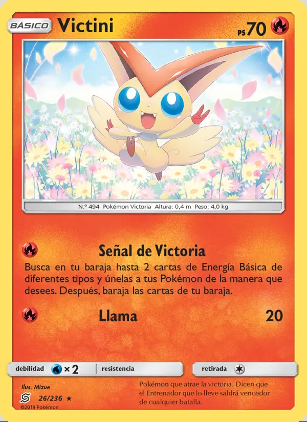 Image of the card Victini