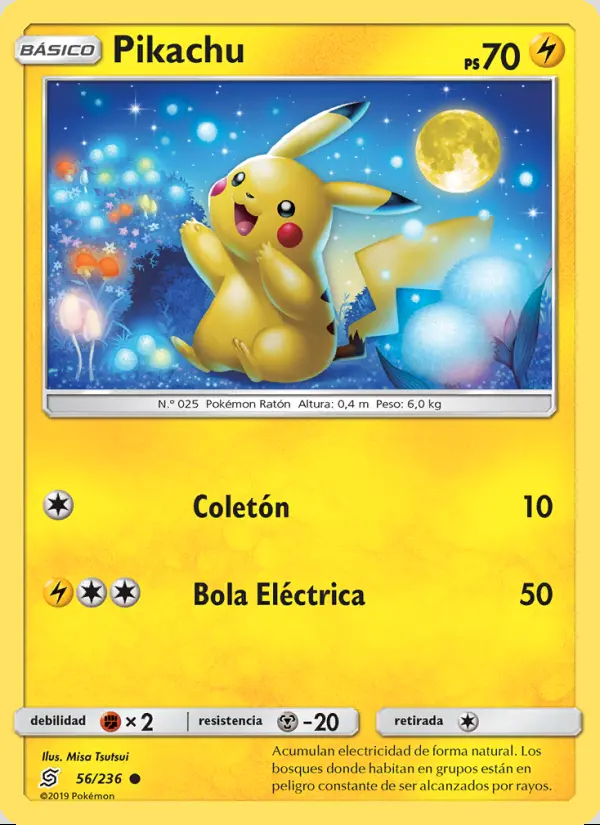 Image of the card Pikachu