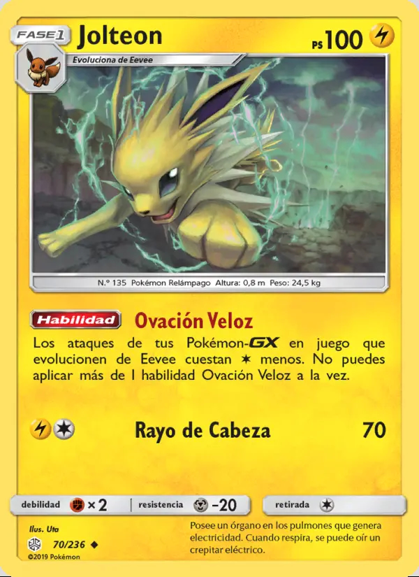 Image of the card Jolteon