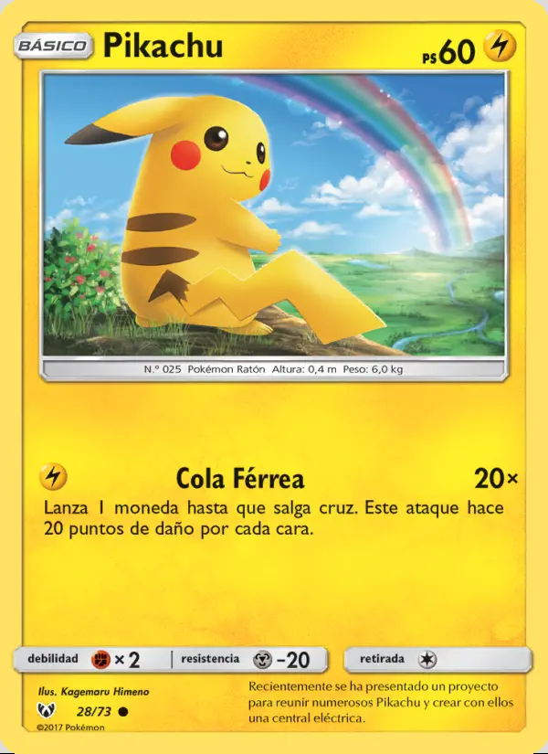 Image of the card Pikachu