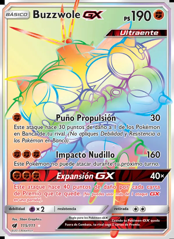 Image of the card Buzzwole GX