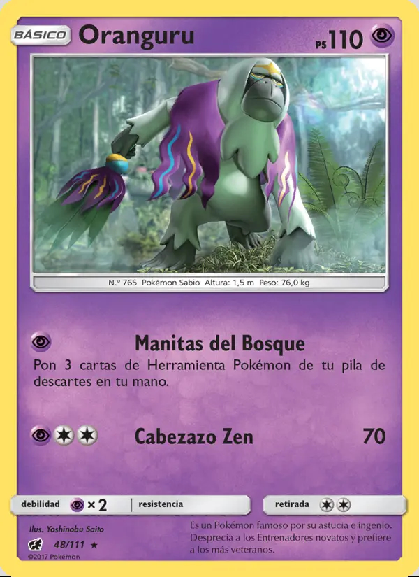 Image of the card Oranguru