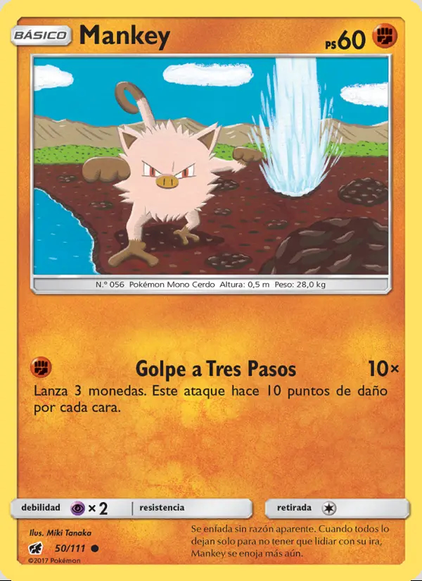 Image of the card Mankey