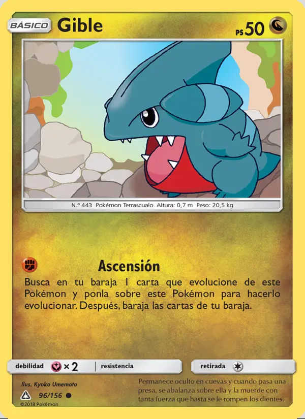 Image of the card Gible