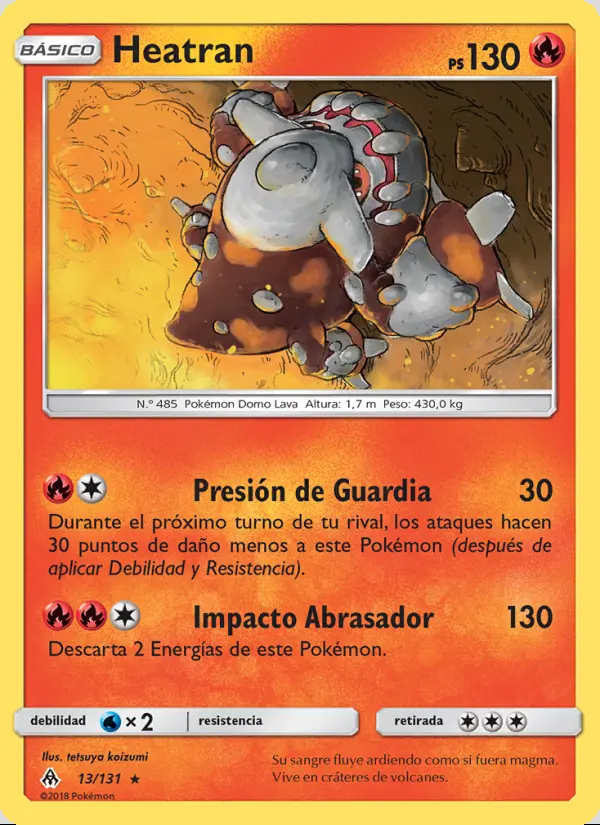 Image of the card Heatran