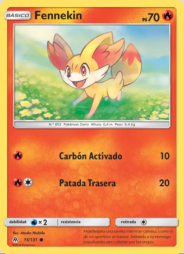 Image of the card Fennekin