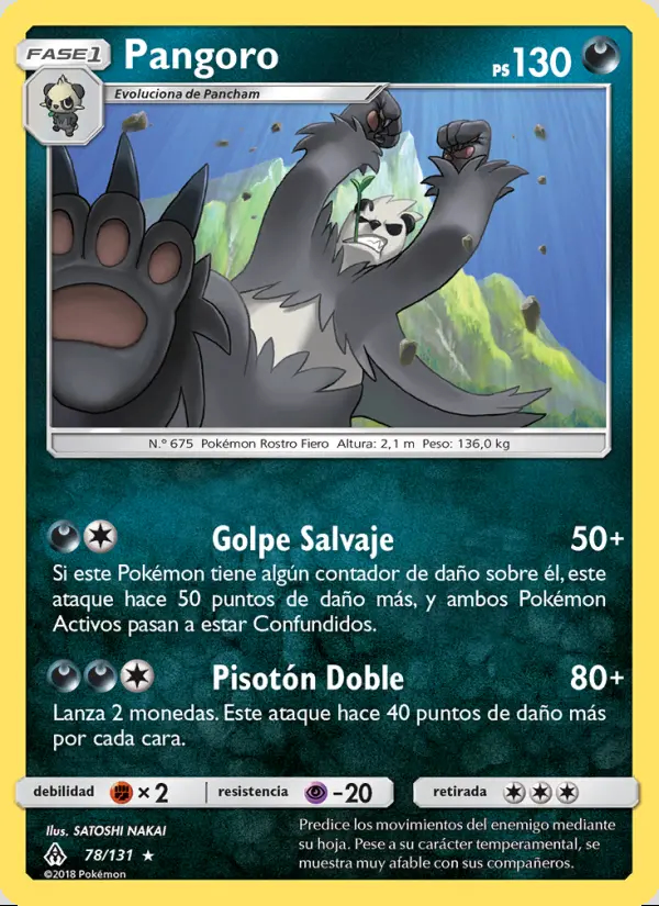 Image of the card Pangoro