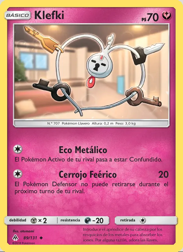 Image of the card Klefki