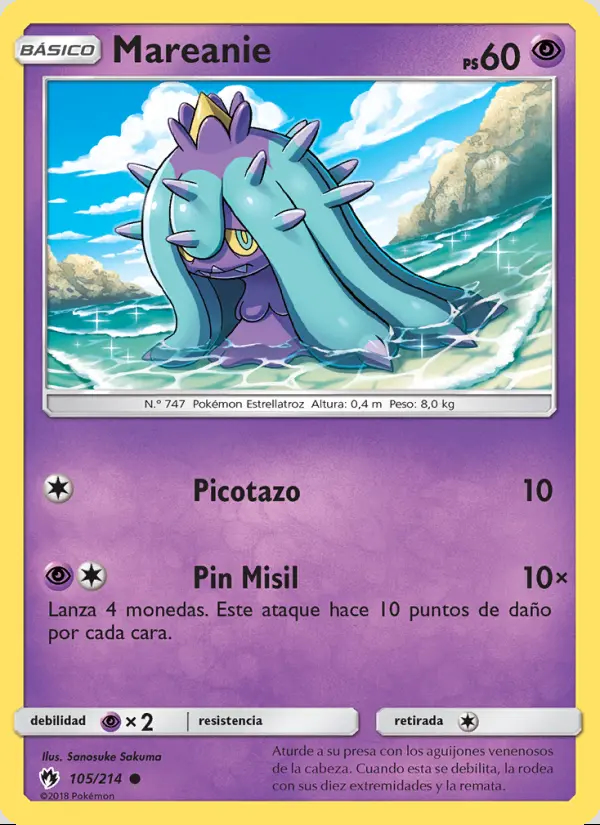 Image of the card Mareanie