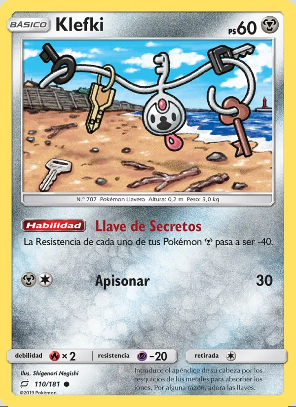 Image of the card Klefki