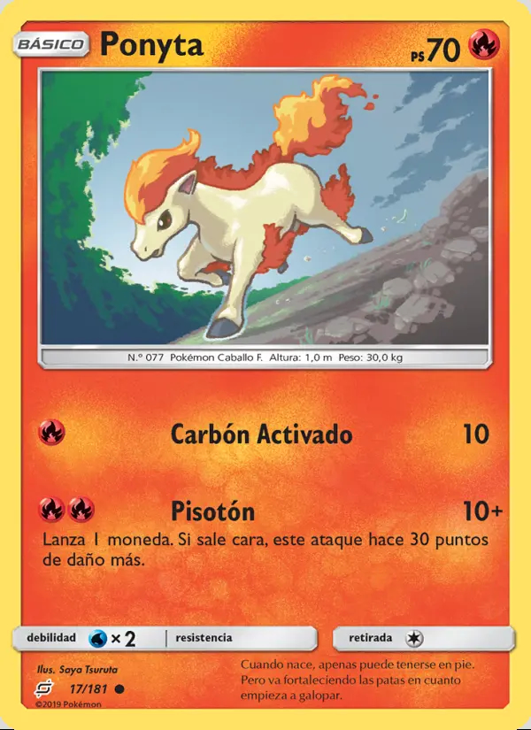 Image of the card Ponyta