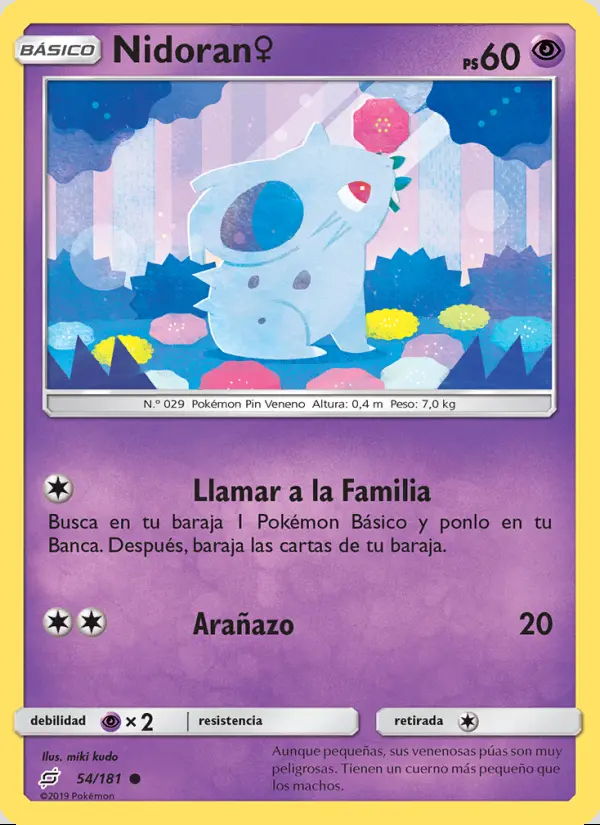 Image of the card Nidoran♀