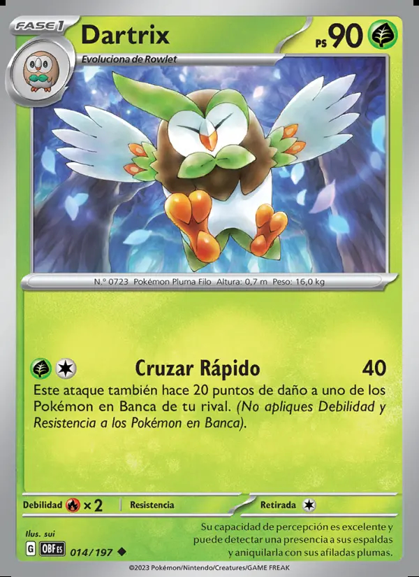 Image of the card Dartrix