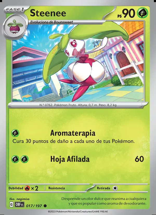 Image of the card Steenee