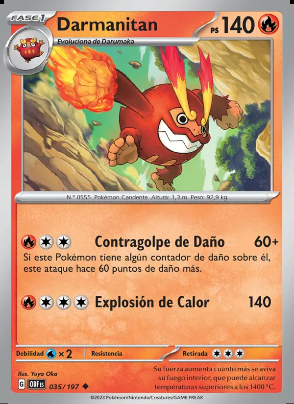 Image of the card Darmanitan