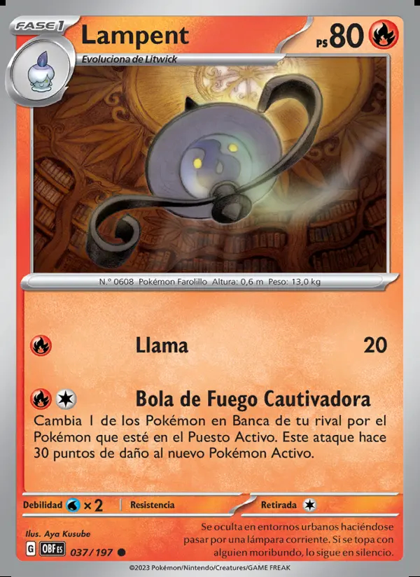 Image of the card Lampent