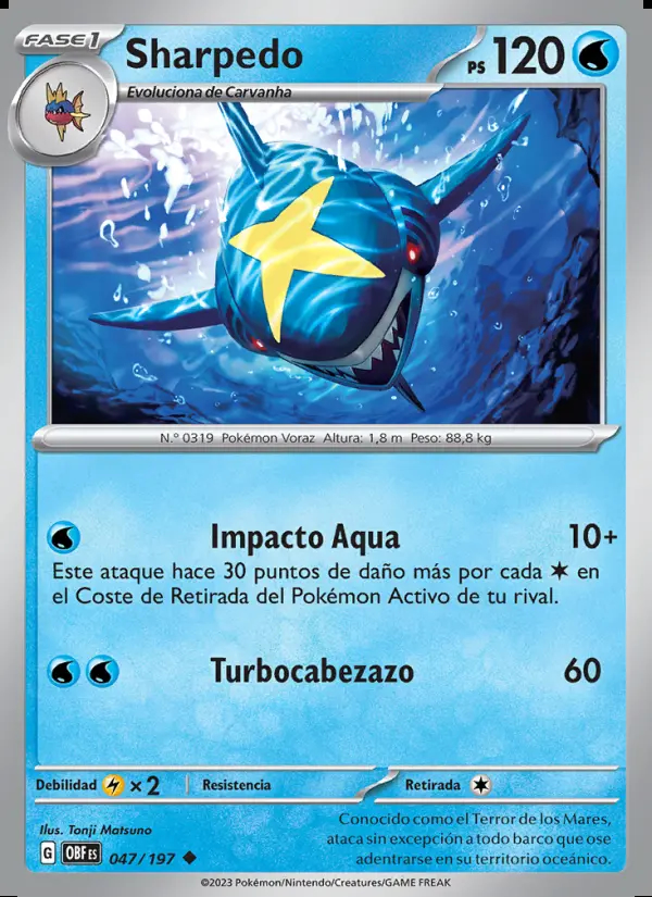 Image of the card Sharpedo