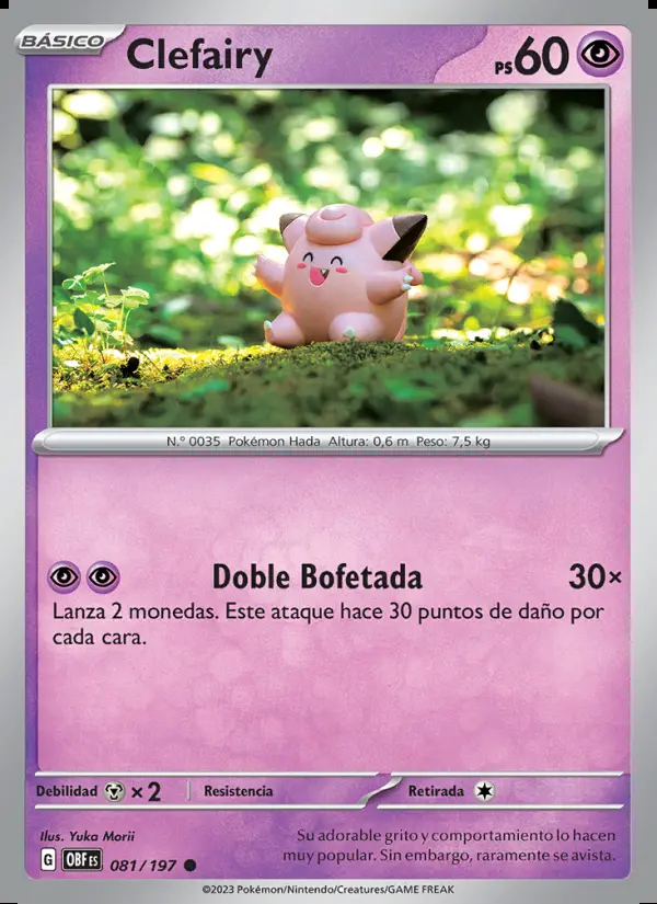 Image of the card Clefairy