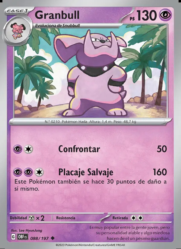 Image of the card Granbull