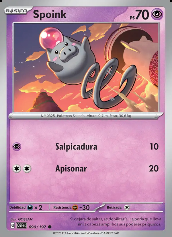 Image of the card Spoink