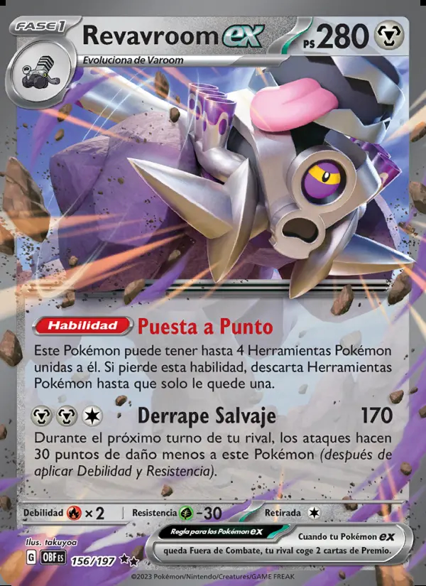 Image of the card Revavroom ex