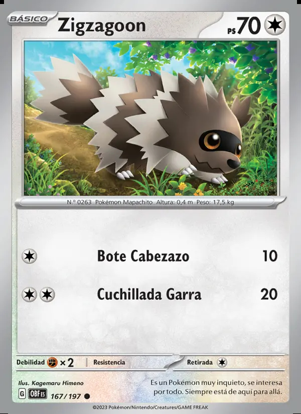 Image of the card Zigzagoon