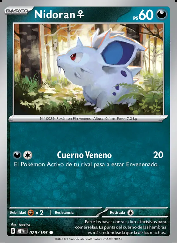 Image of the card Nidoran♀