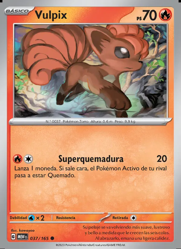 Image of the card Vulpix