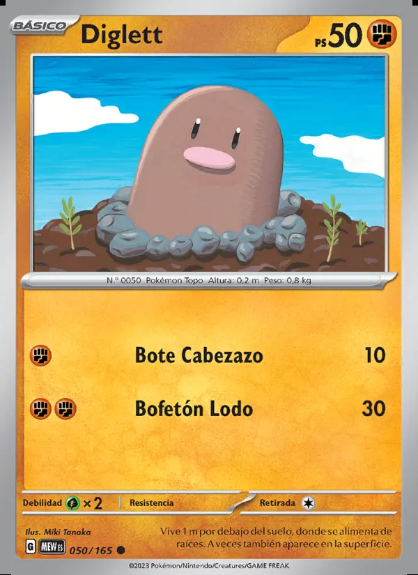 Image of the card Diglett