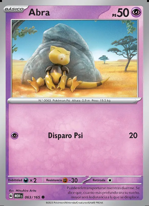 Image of the card Abra