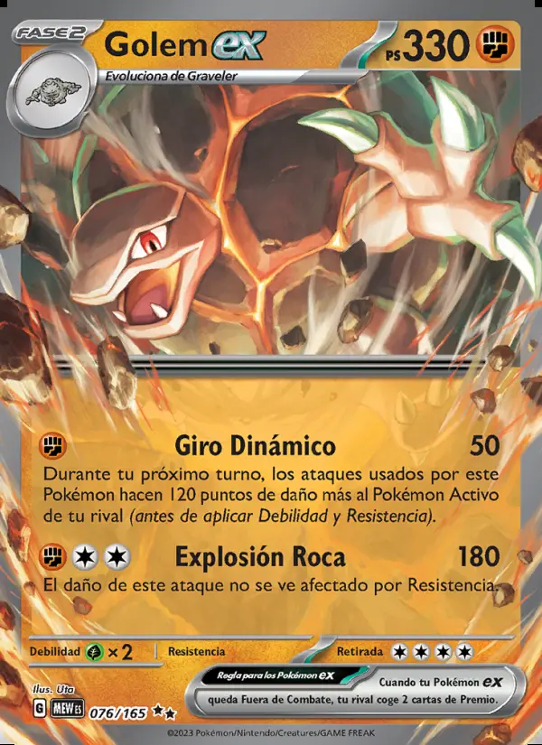 Image of the card Golem ex