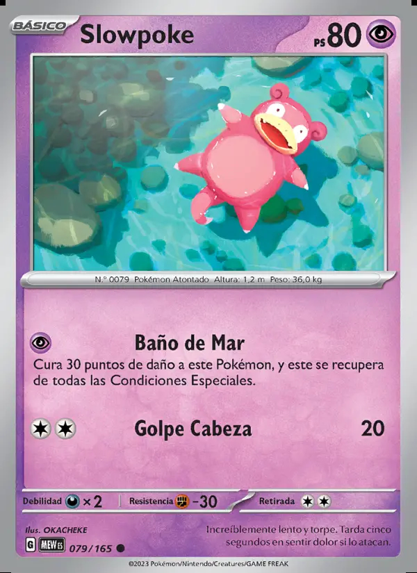 Image of the card Slowpoke