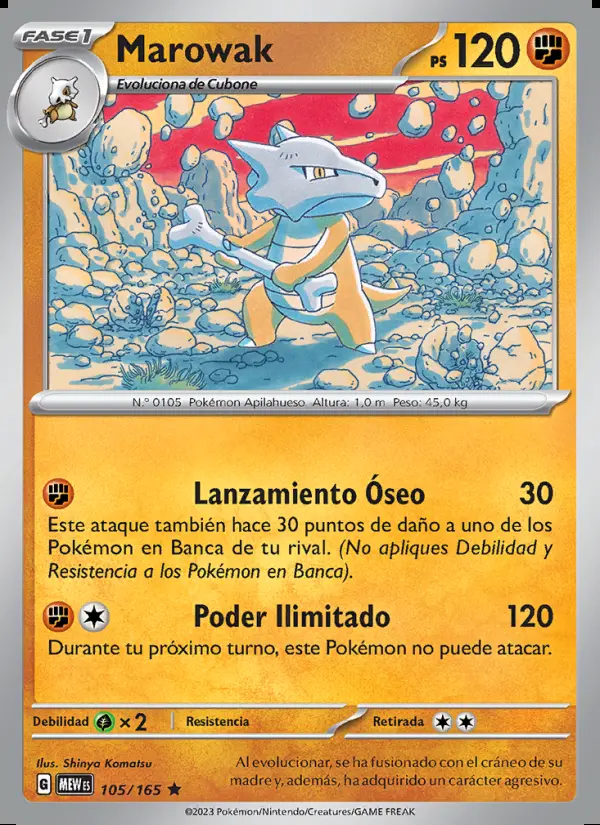 Image of the card Marowak