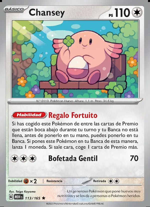 Image of the card Chansey