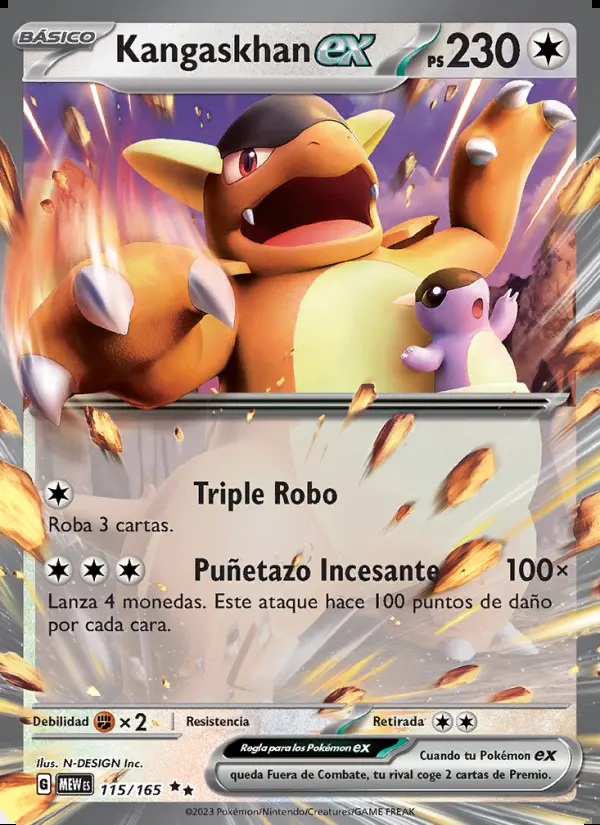 Image of the card Kangaskhan ex