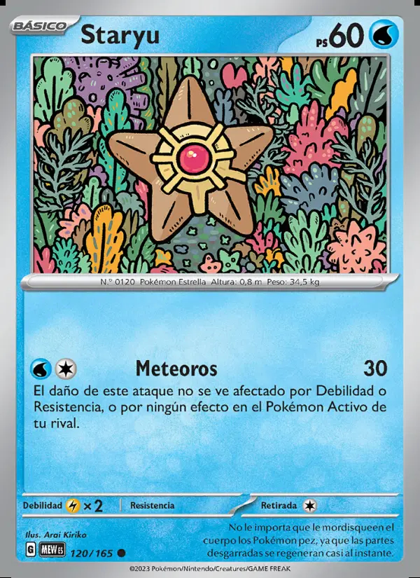 Image of the card Staryu