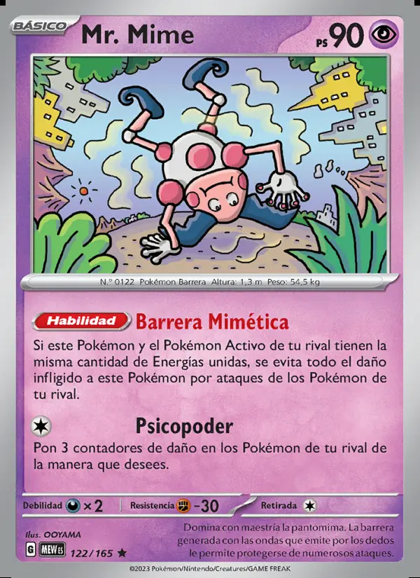 Image of the card Mr. Mime