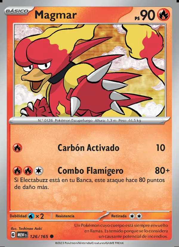 Image of the card Magmar