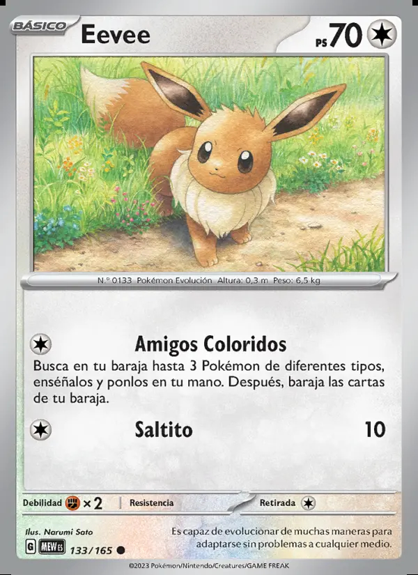 Image of the card Eevee