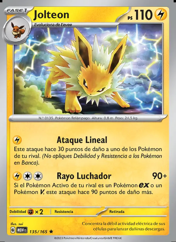 Image of the card Jolteon