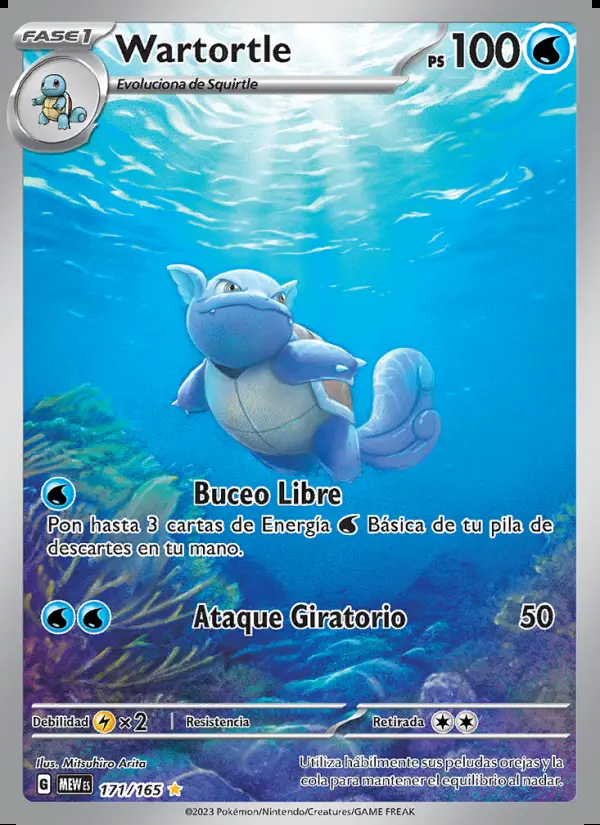 Image of the card Wartortle