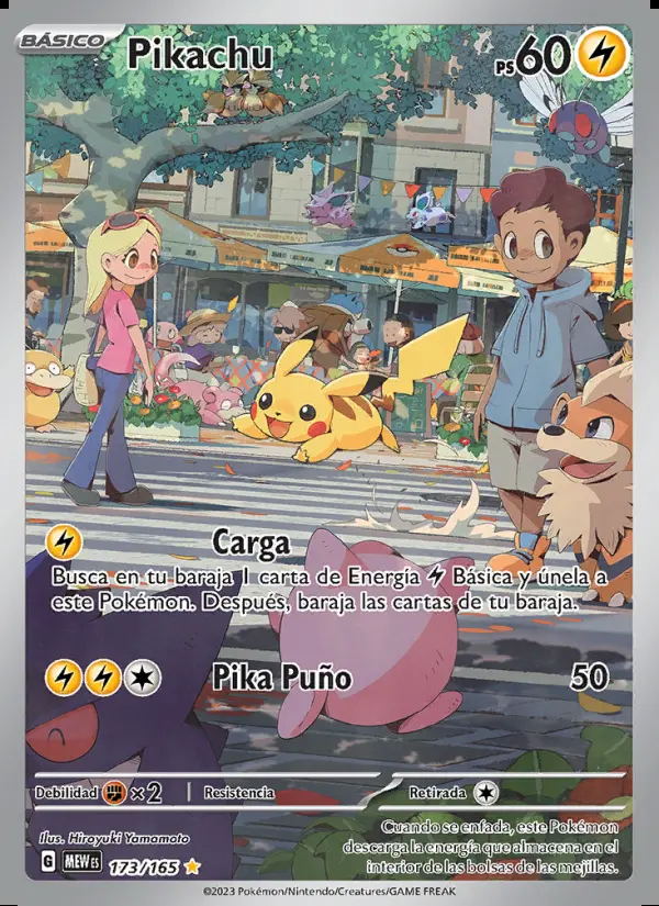 Image of the card Pikachu