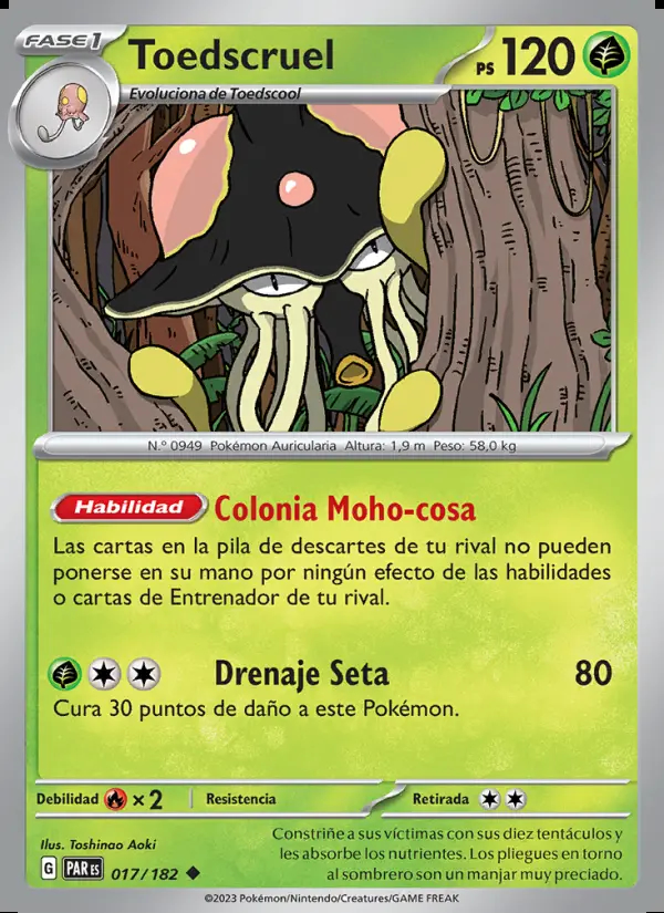 Image of the card Toedscruel