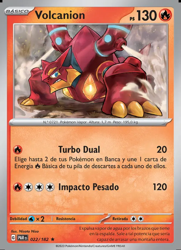 Image of the card Volcanion