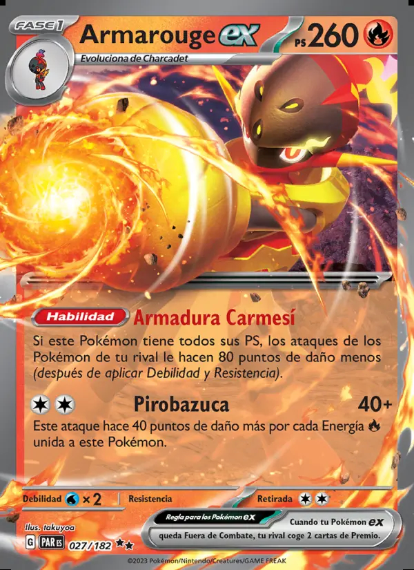 Image of the card Armarouge ex