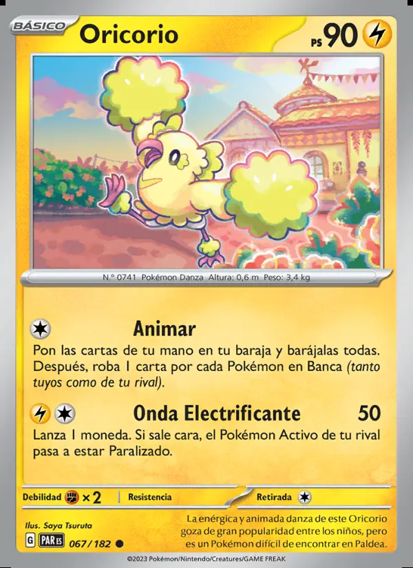 Image of the card Oricorio