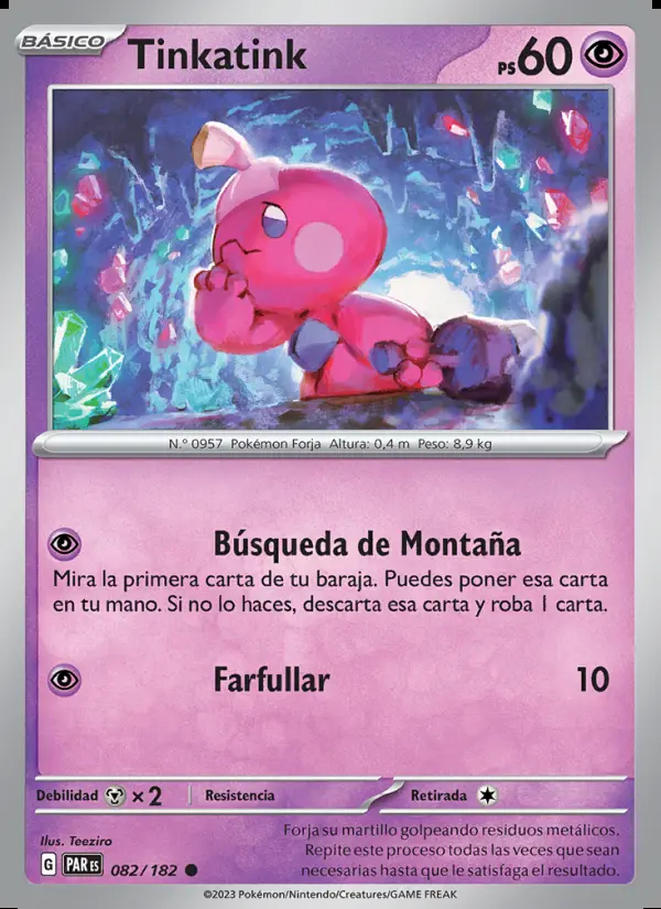 Image of the card Tinkatink