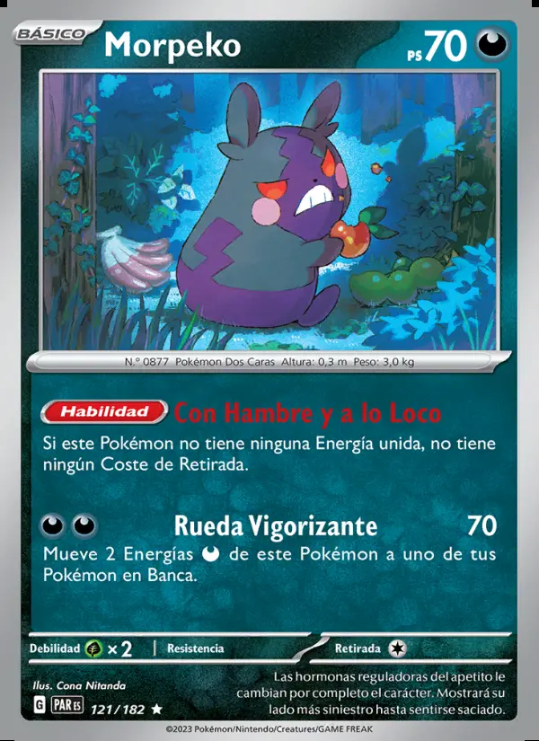 Image of the card Morpeko